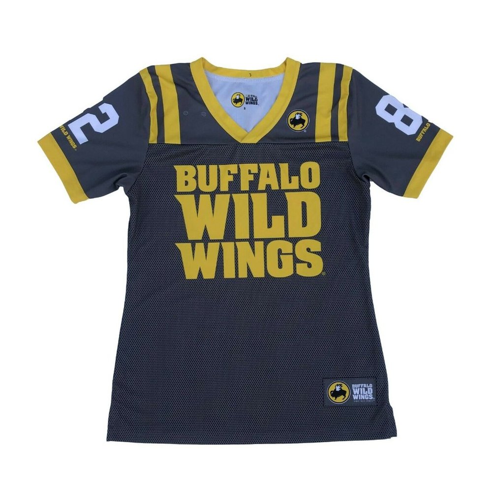 Buffalo Wild Wings Jersey Uniform Varsity Shirt